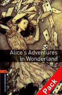 Oxford Bookworms Library: Level 2:: Alice's Adventures in Wonderland audio CD pack