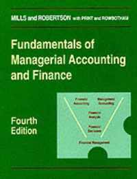 Fundamentals of Managerial Accounting and Finance