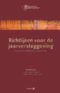 Richtlijnen voor de jaarverslaggeving voor kleine rechtspersonen / 2004