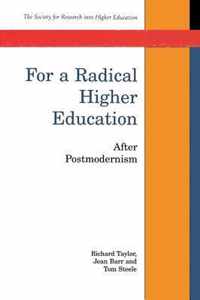 For a Radical Higher Education