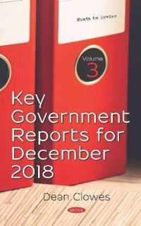 Key Government Reports for December 2018