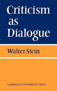 Criticism As Dialogue