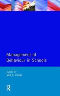 Management of Behaviour in Schools