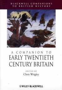 A Companion to Early Twentieth-Century Britain