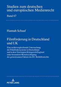 Filmfoerderung in Deutschland Und UK