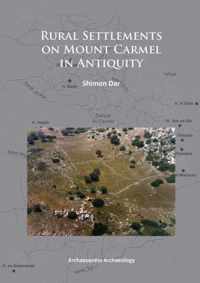 Rural Settlements on Mount Carmel in Antiquity