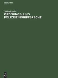 Ordnungs- Und Polizeieingriffsrecht