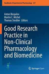 Good Research Practice in Non-Clinical Pharmacology and Biomedicine