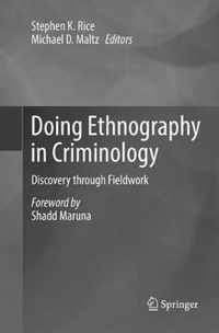 Doing Ethnography in Criminology