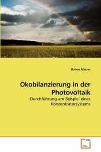 OEkobilanzierung in der Photovoltaik