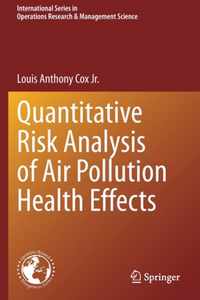 Quantitative Risk Analysis of Air Pollution Health Effects