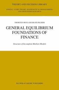 General Equilibrium Foundations of Finance