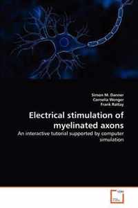 Electrical stimulation of myelinated axons