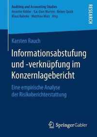 Informationsabstufung und verknuepfung im Konzernlagebericht