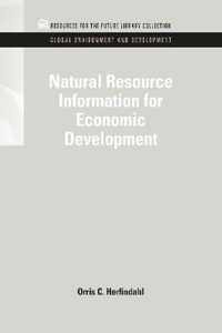 Natural Resource Information for Economic Development