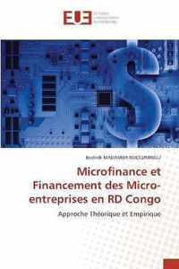 Microfinance et Financement des Micro-entreprises en RD Congo