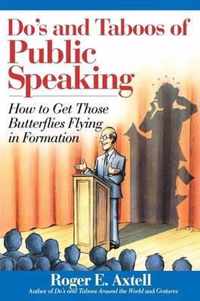 Do's and Taboos of Public Speaking