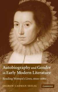 Autobiography and Gender in Early Modern Literature