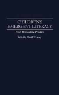 Children's Emergent Literacy