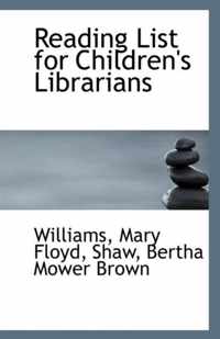 Reading List for Children's Librarians