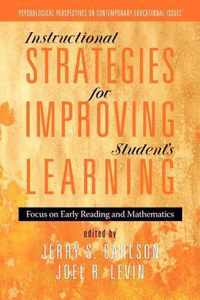 Instructional Strategies for Improving Students' Learning