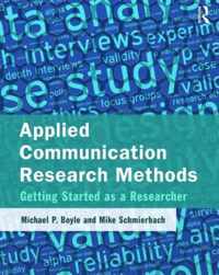 Applied Communication Research Methods