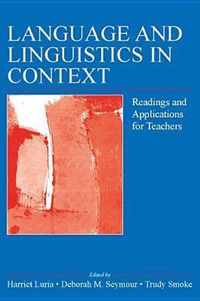 Language and Linguistics in Context