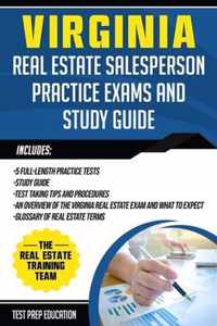 Virginia Real Estate Salesperson Practice Exams and Study Guide