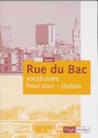 Rue du Bac 4/5 Havo Vocabulaire