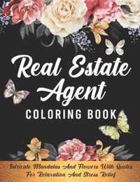 Real Estate Agent Coloring Book