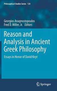 Reason and Analysis in Ancient Greek Philosophy