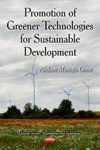 Promotion of Greener Technologies for Sustainable Development