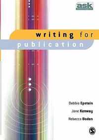 Writing for Publication