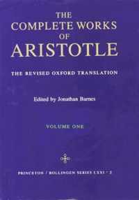 Complete Works of Aristotle, Volume 1