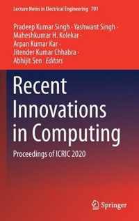 Recent Innovations in Computing