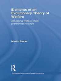 Elements of an Evolutionary Theory of Welfare