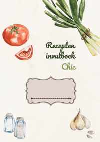 Recepten invulboek Chic