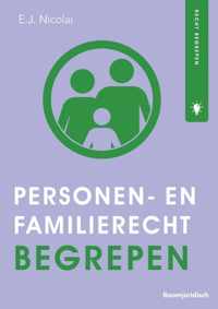 Recht begrepen  -   Personen- en Familierecht begrepen