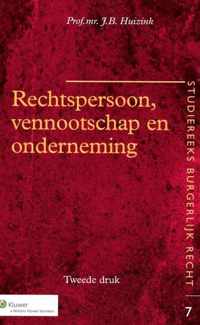 Rechtspersoon, vennootschap en onderneming