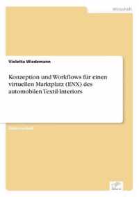 Konzeption und Workflows fur einen virtuellen Marktplatz (ENX) des automobilen Textil-Interiors