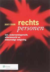 Rechtspersonen 2007/2008