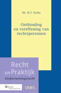 Recht en Praktijk - Ondernemingsrecht 5 -   Ontbinding en vereffening van rechtspersonen