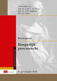 Sdu-Rechtspraakreeks  -   Rechtspraak Burgerlijk procesrecht