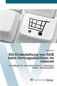 Die Einbeziehung von AGB beim Vertragsabschluss im Internet