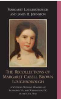 The Recollections Of Margaret Cabell Brown Loughborough