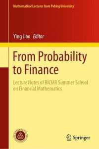 From Probability to Finance