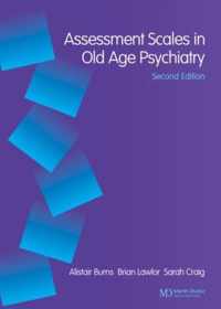 Assessment Scales in Old Age Psychiatry