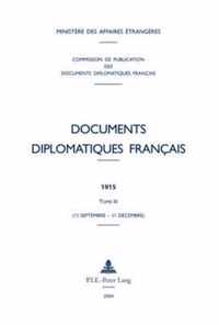 Documents Diplomatiques Francais