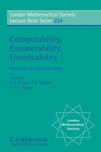 Computability, Enumerability, Unsolvability