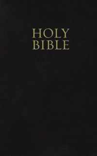 KJV, Holy Bible, Giant Print, Leathersoft, Black, Red Letter Edition